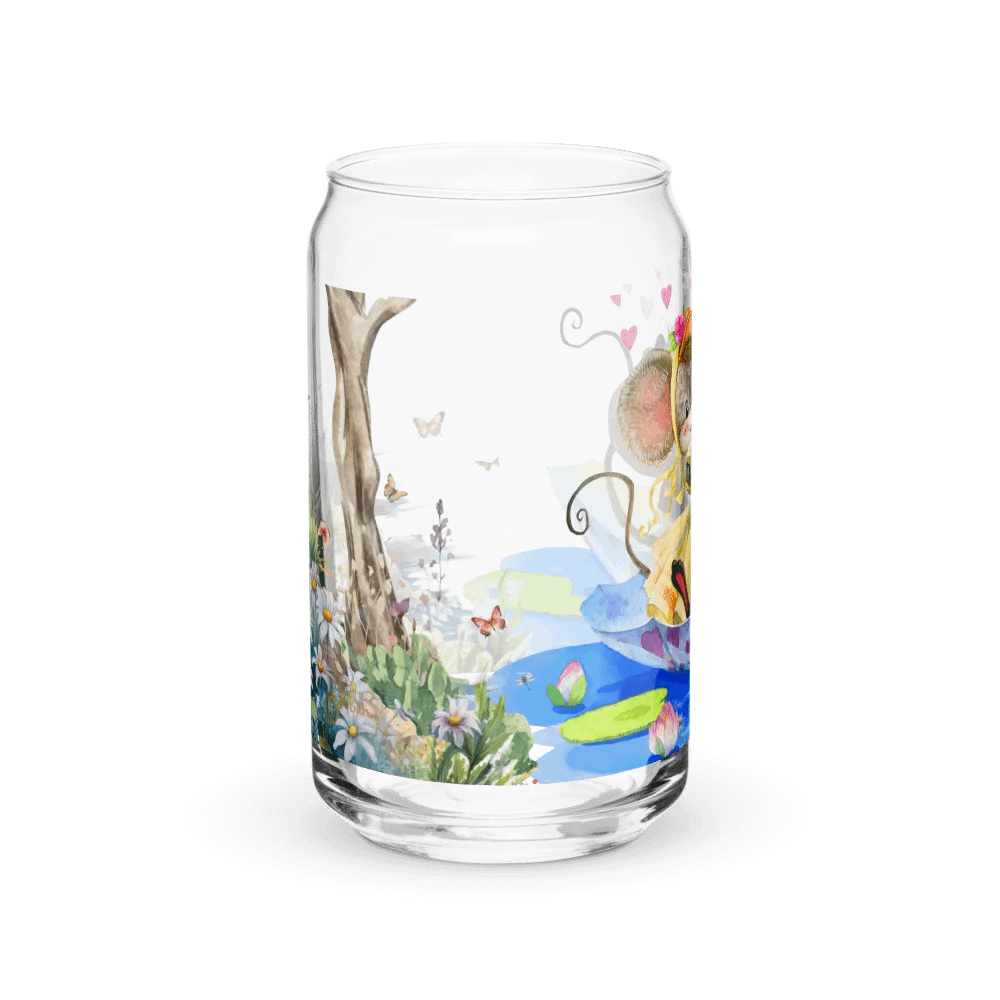 Four Seasons of Love: Sailing Into Summer Can-Shaped Glass | Romantic Summer Drinkware product image (10)