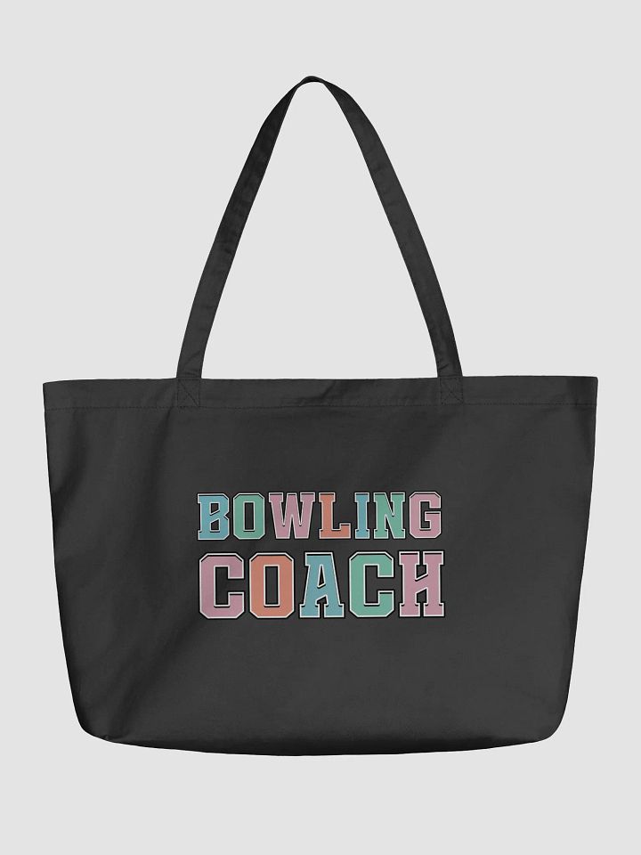 Bowling Coach Bold Tote Bag product image (2)