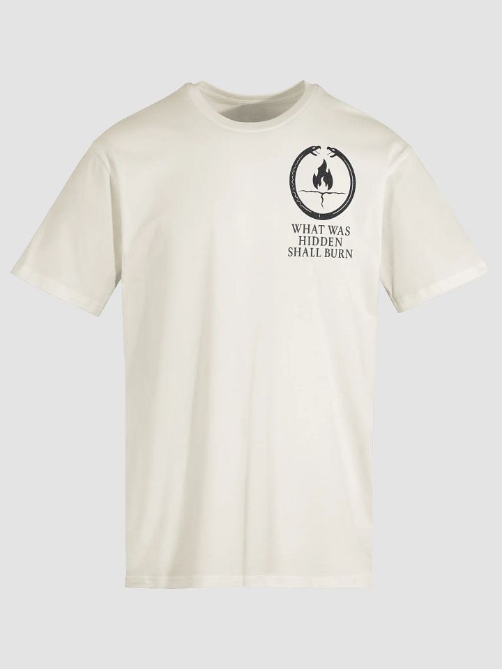 ⬛ Black Dragon T-Shirt – What Was Hidden Shall Burn product image (1)