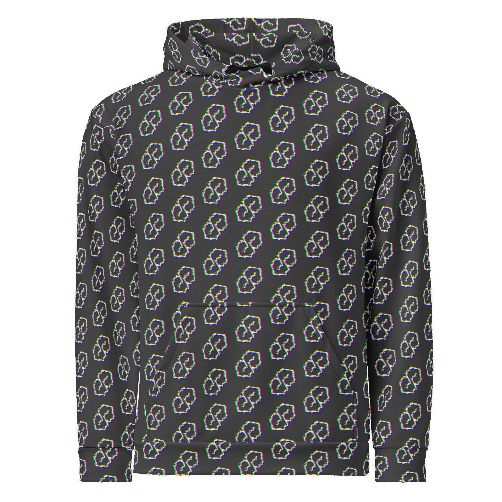 Glitch All Over Hoodie product image (1)