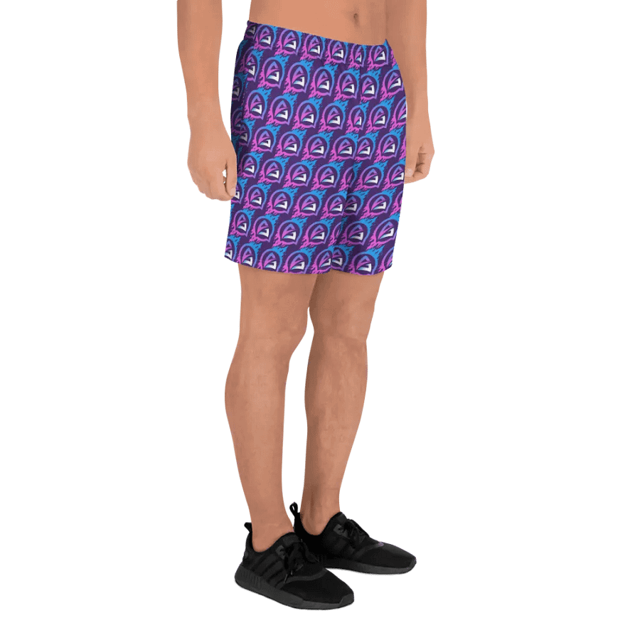 Astonished All over print Athletic Shorts product image (6)