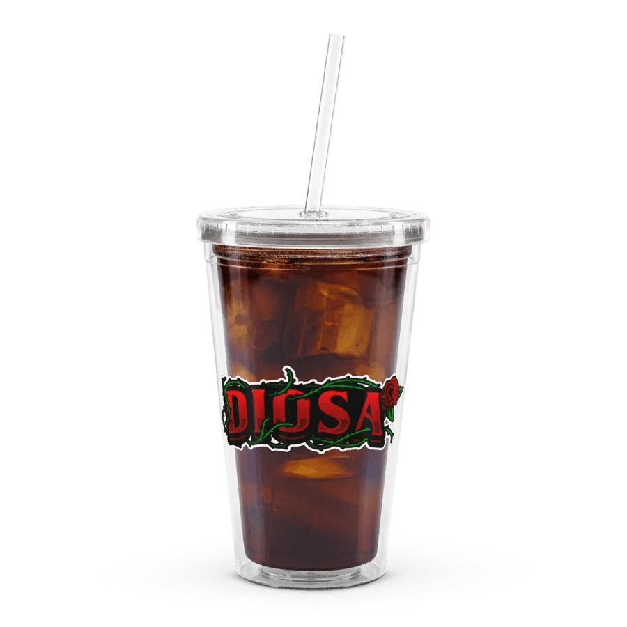 Diosa Double Wall Clear Plastic Tumblr (16oz) product image (7)