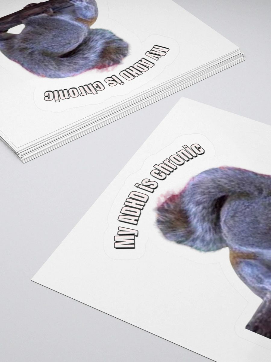 ADHD Waffles - Sticker product image (10)