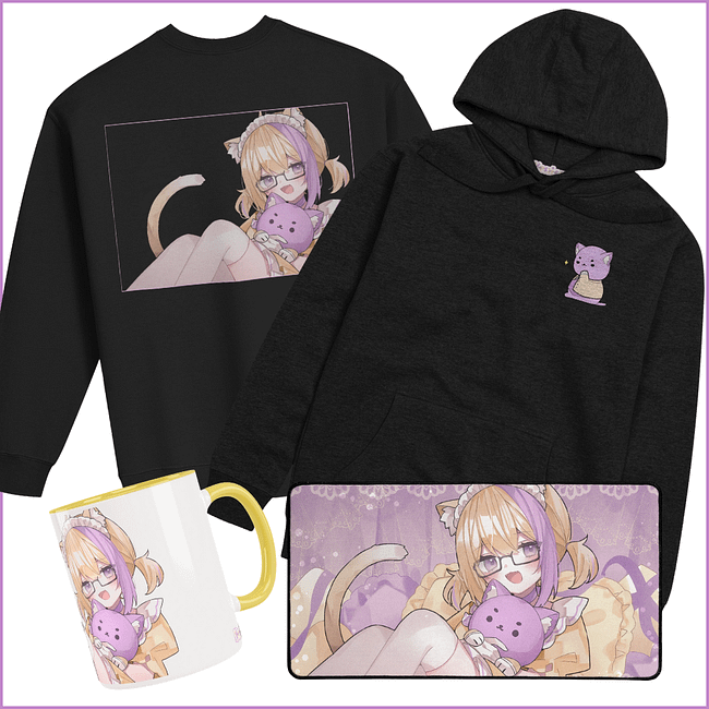 1.2 Caca with Plushies Merch