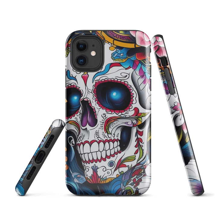 Fiesta Skull Tough iPhone® Case product image (1)