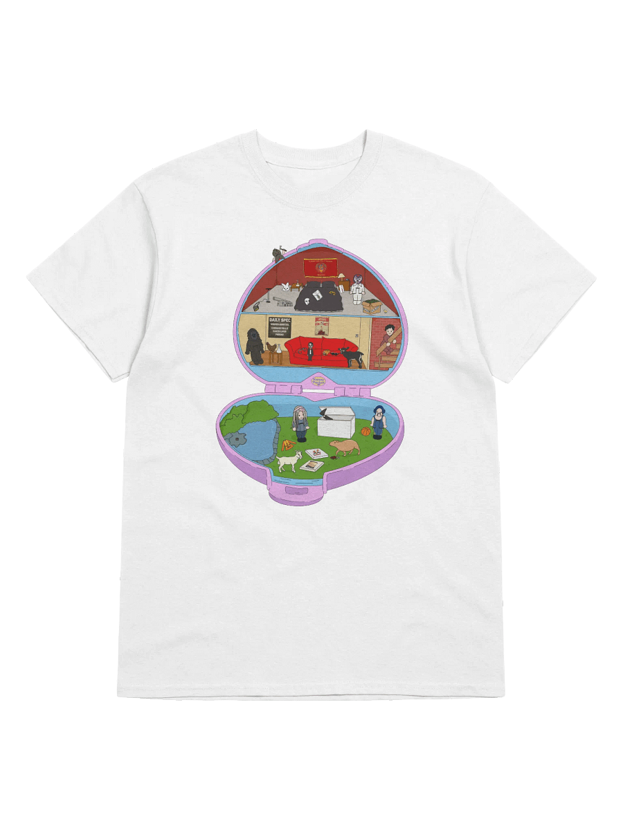 Kenny Pocket T-Shirt (Pink & Blue) product image (1)