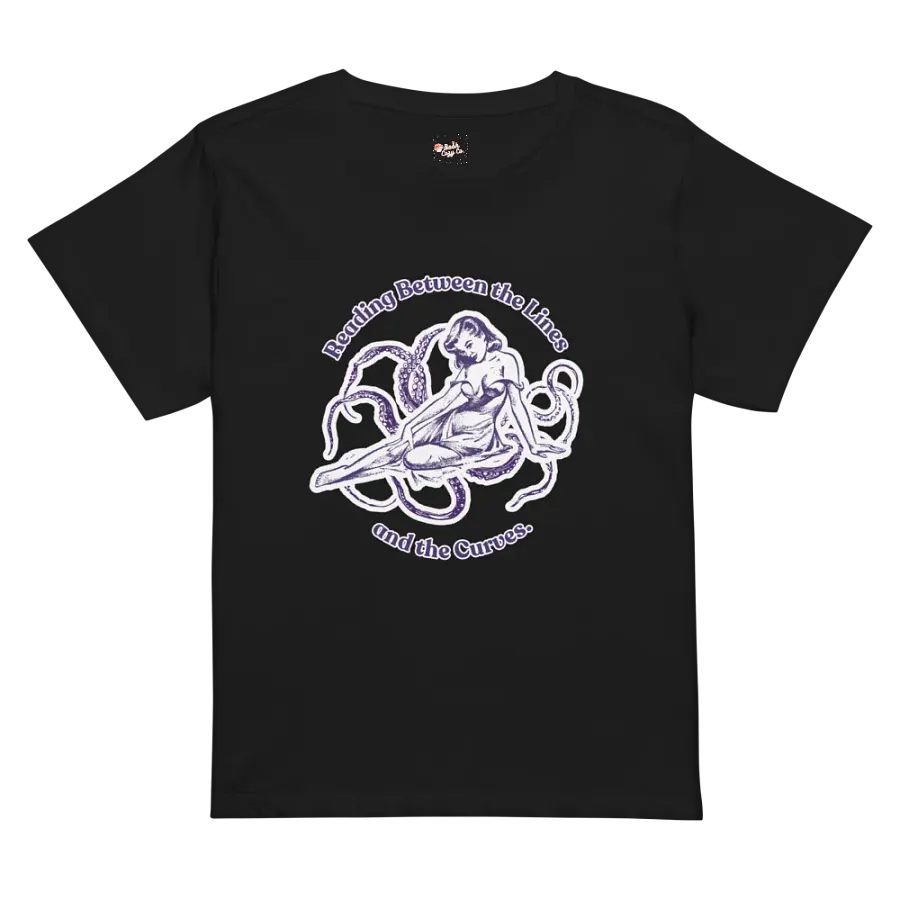 Reading Between the Lines and the Curves Tee product image (1)