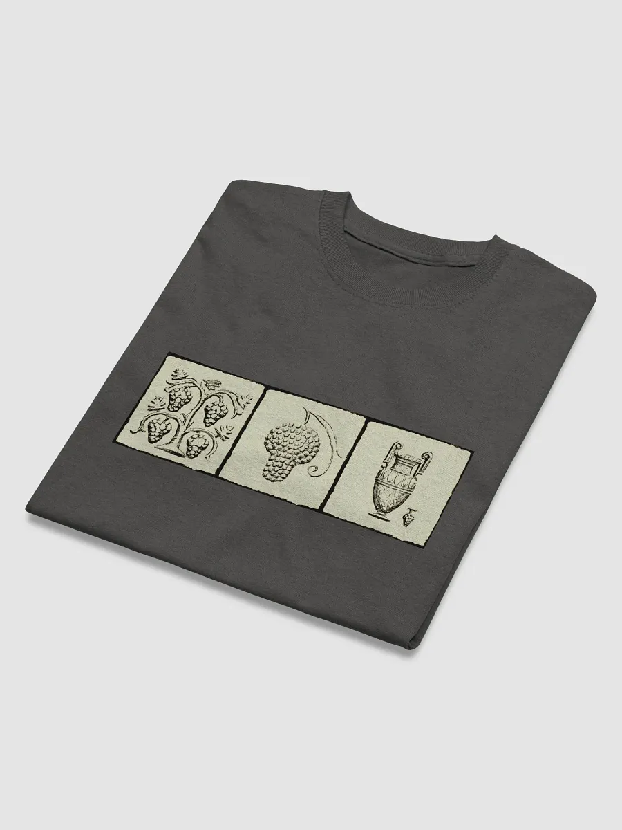 Grape and Wine Ancient Greek Art circa 3rd Century BC, T-Shirt product image (6)