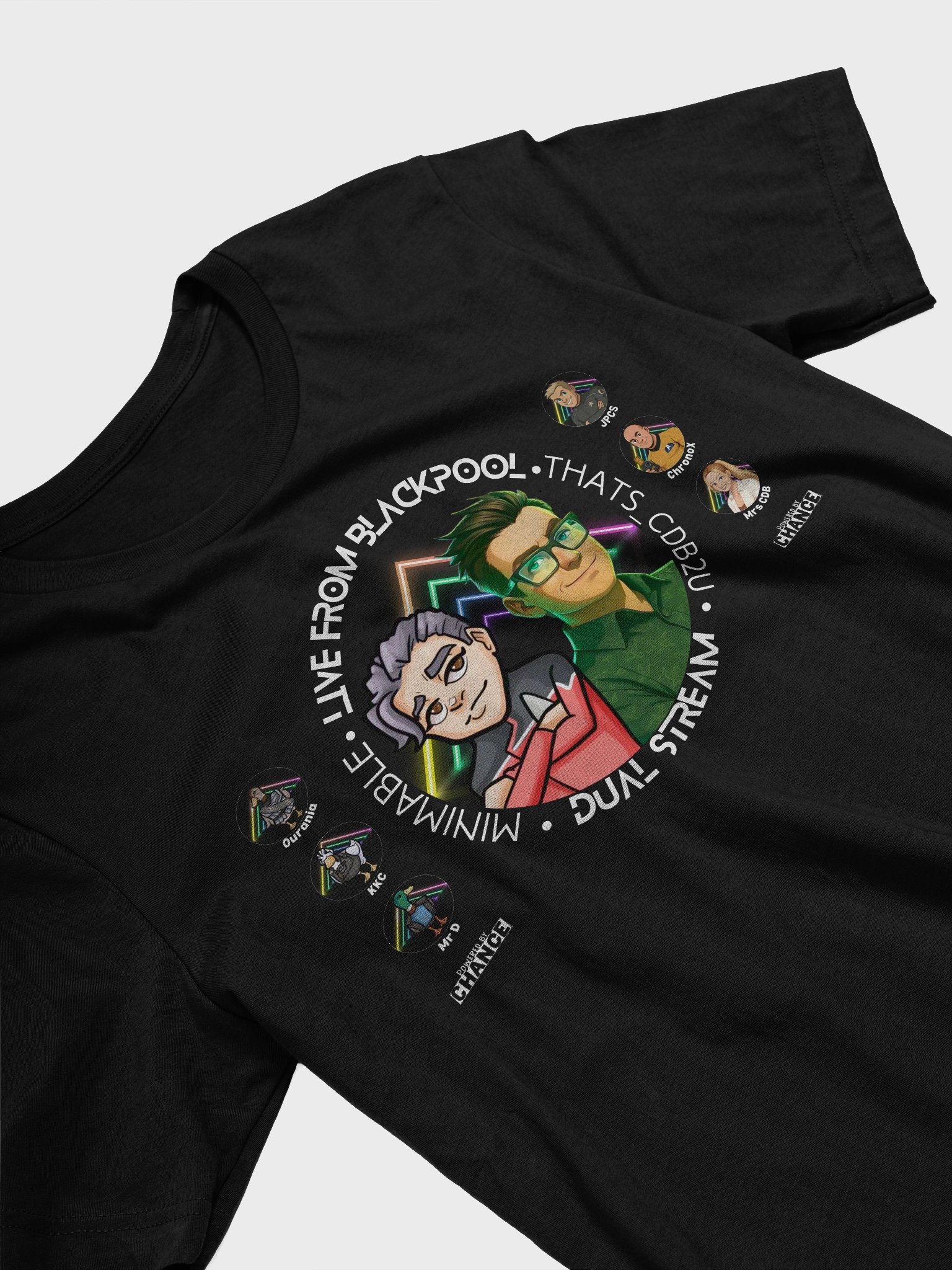 “Live in Blackpool” Duo Stream Tee — Minimable x That’s_CDB2U Edition product image (24)