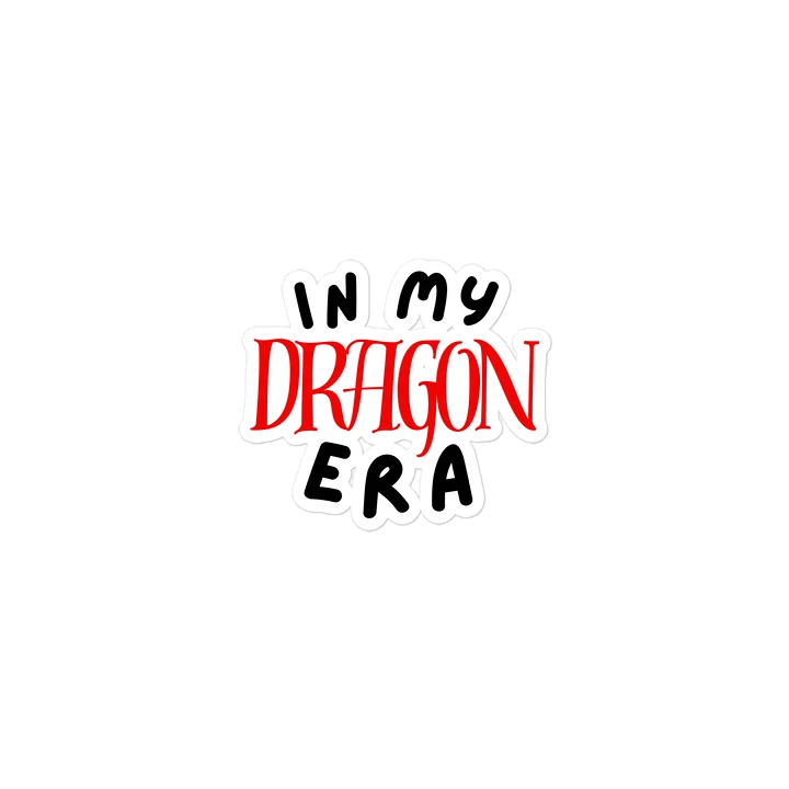 In My Dragon Era Black & Red Magnet product image (1)