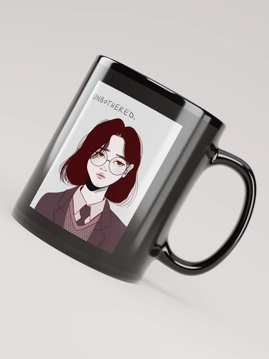 unbothered mug black product image (7)