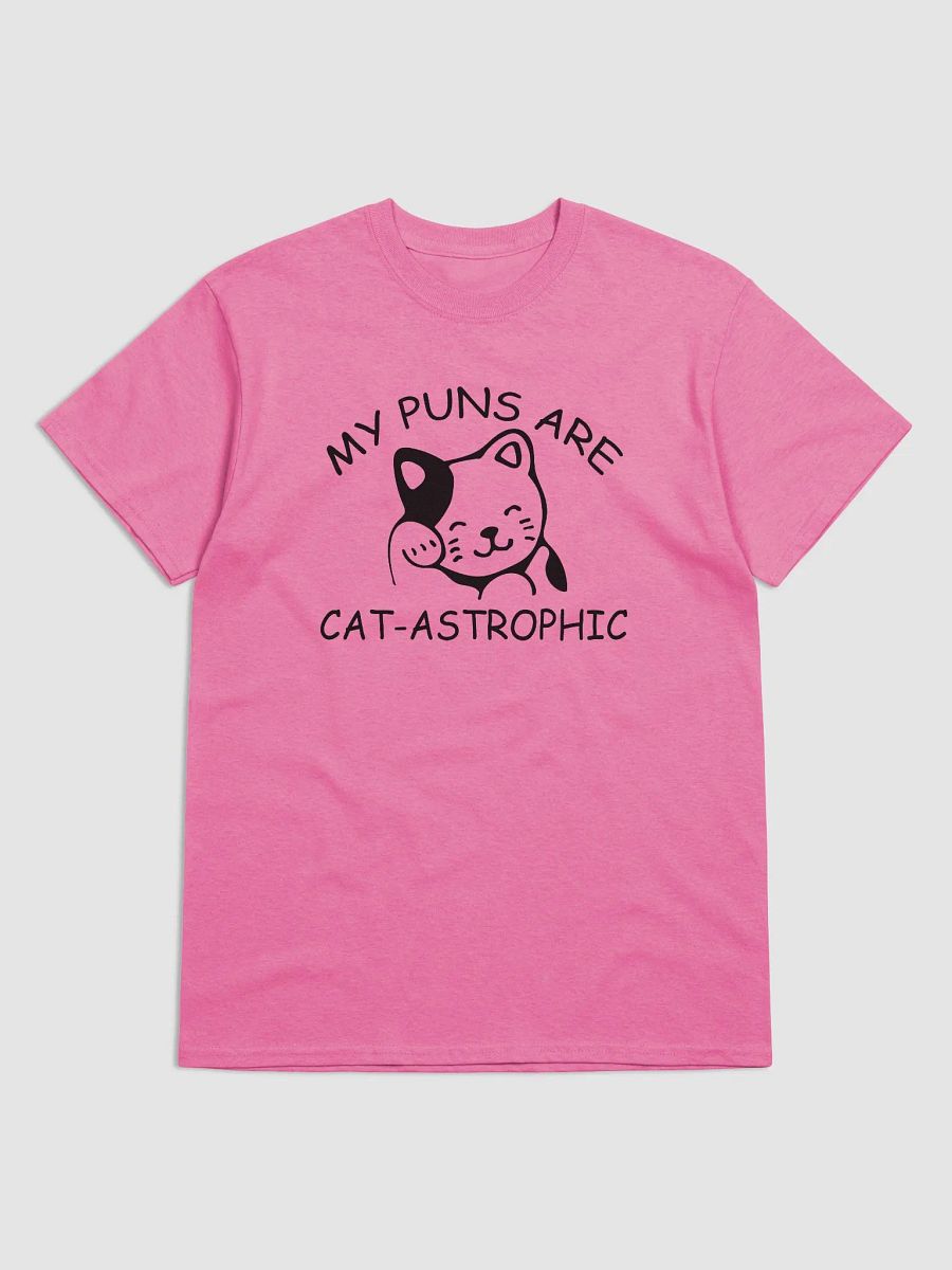 Cat-astrophic puns - shirt product image (5)