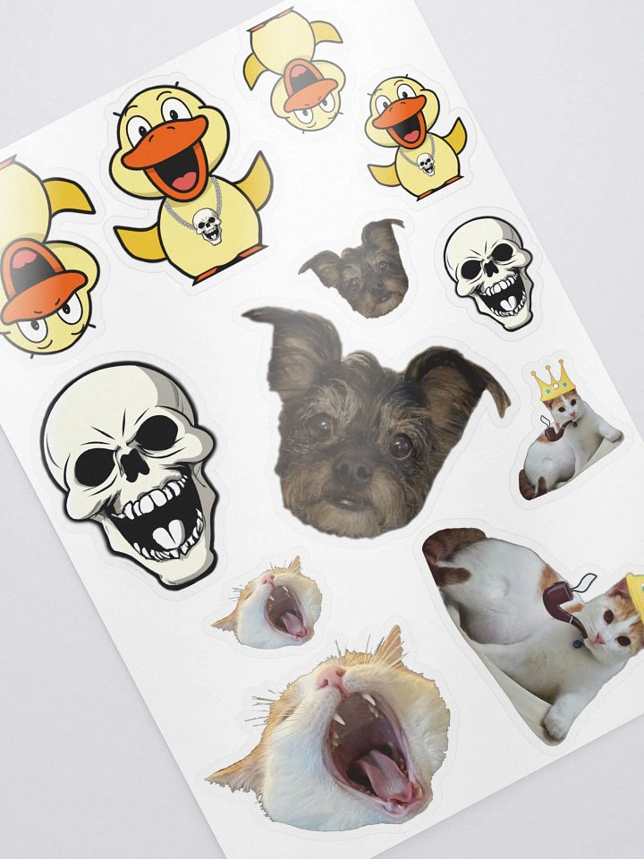 Variety Sticker Pack (12 count - Glossy Small/Medium) product image (2)