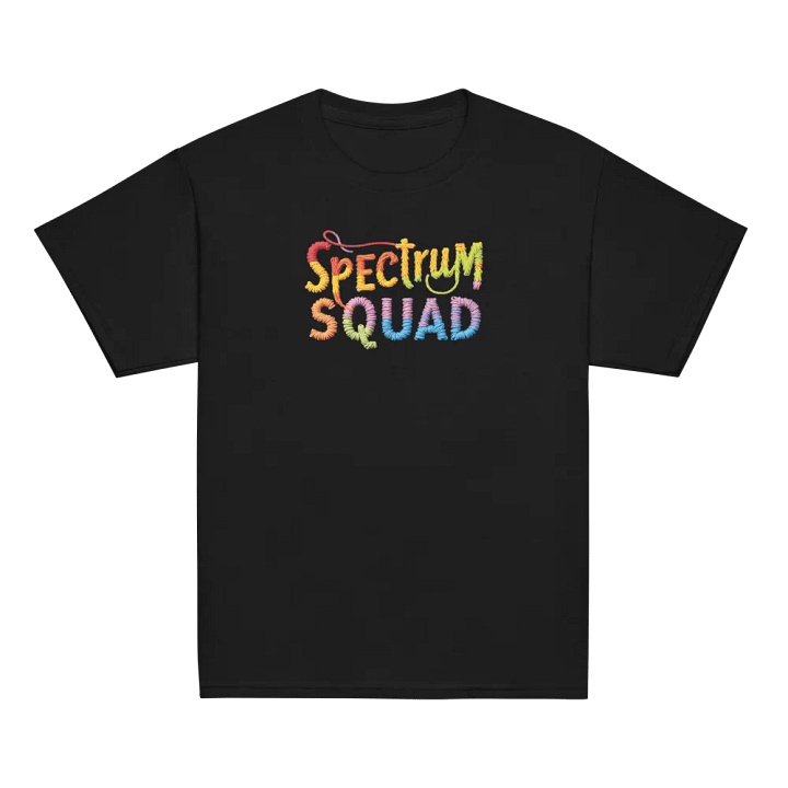 Spectrum Squad Youth Tee Family & Siblings | Autism Awareness Design product image (4)