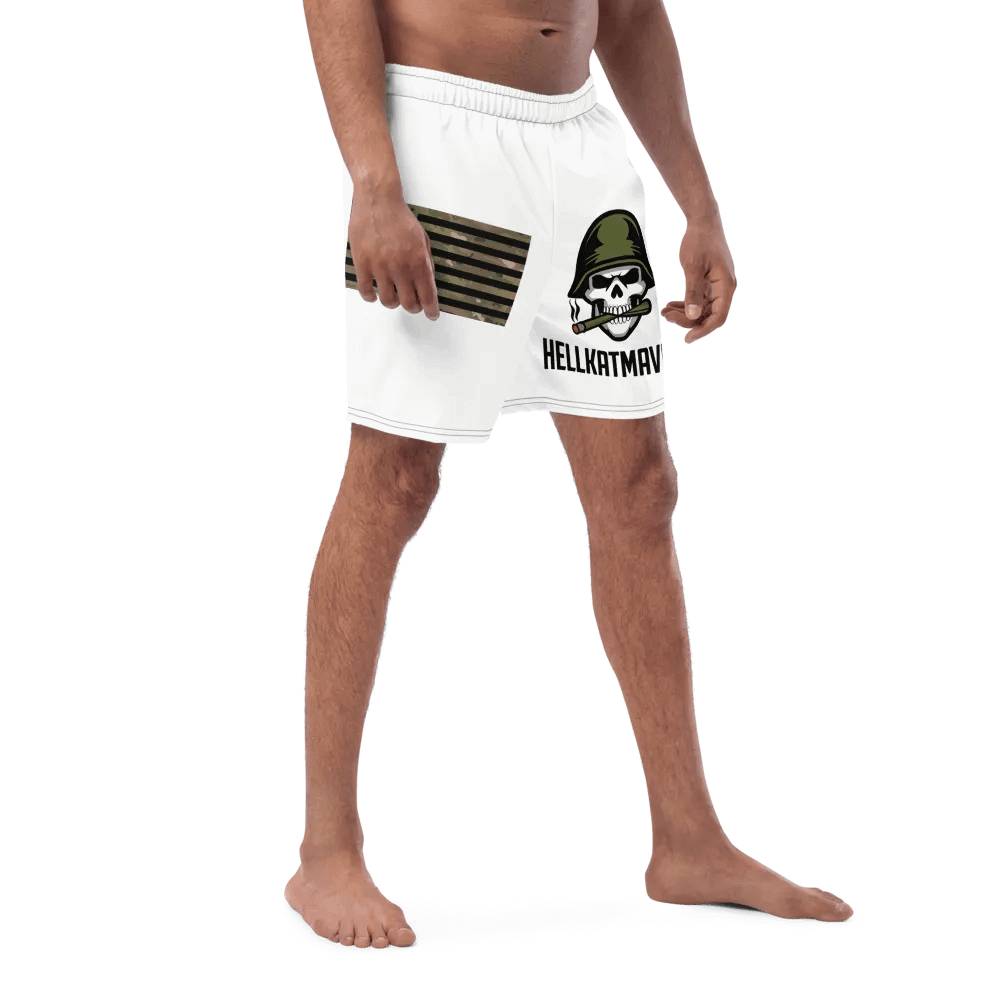 Rebel Skull All-Over Swim Trunks product image (3)