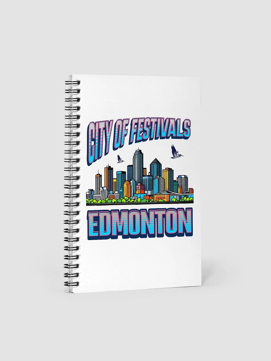 City of Festivals Edmonton Notebook product image (1)