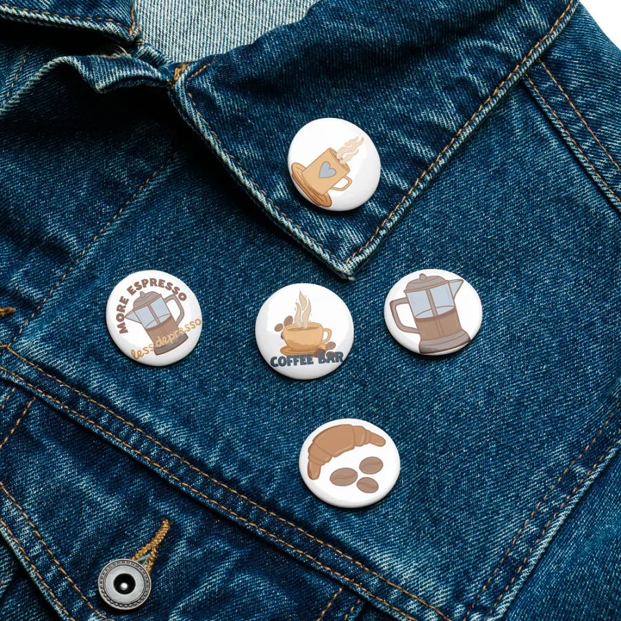Heartfelt Coffee Pins Set product image (16)