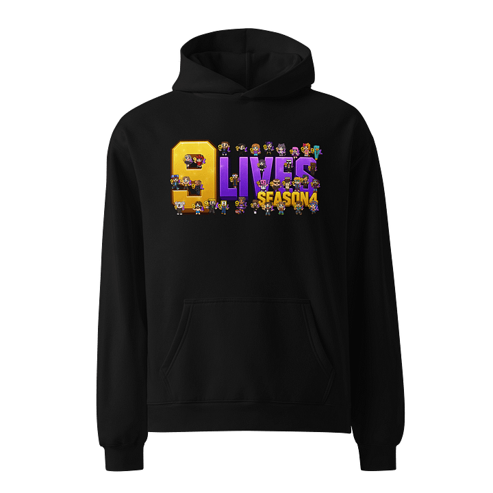 9 Lives Season 4 Participant Oversized Unisex Hoodie product image (1)