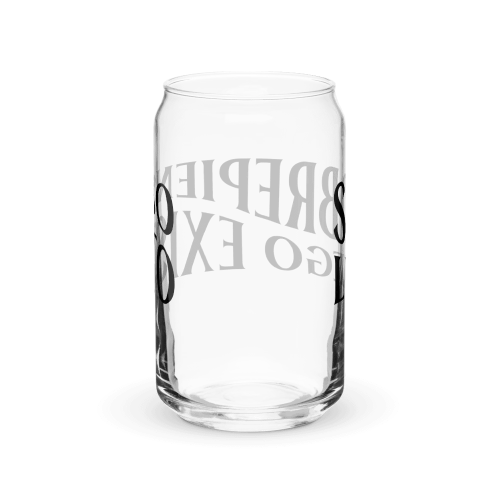Sobrepienso, Luego Existo Vaso de Cristal product image (6)