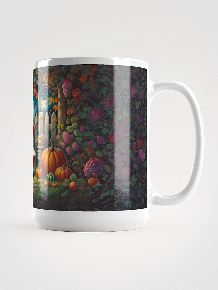 Bunny Rabbit Pumpkin Patch 15 oz White Mug product image (2)