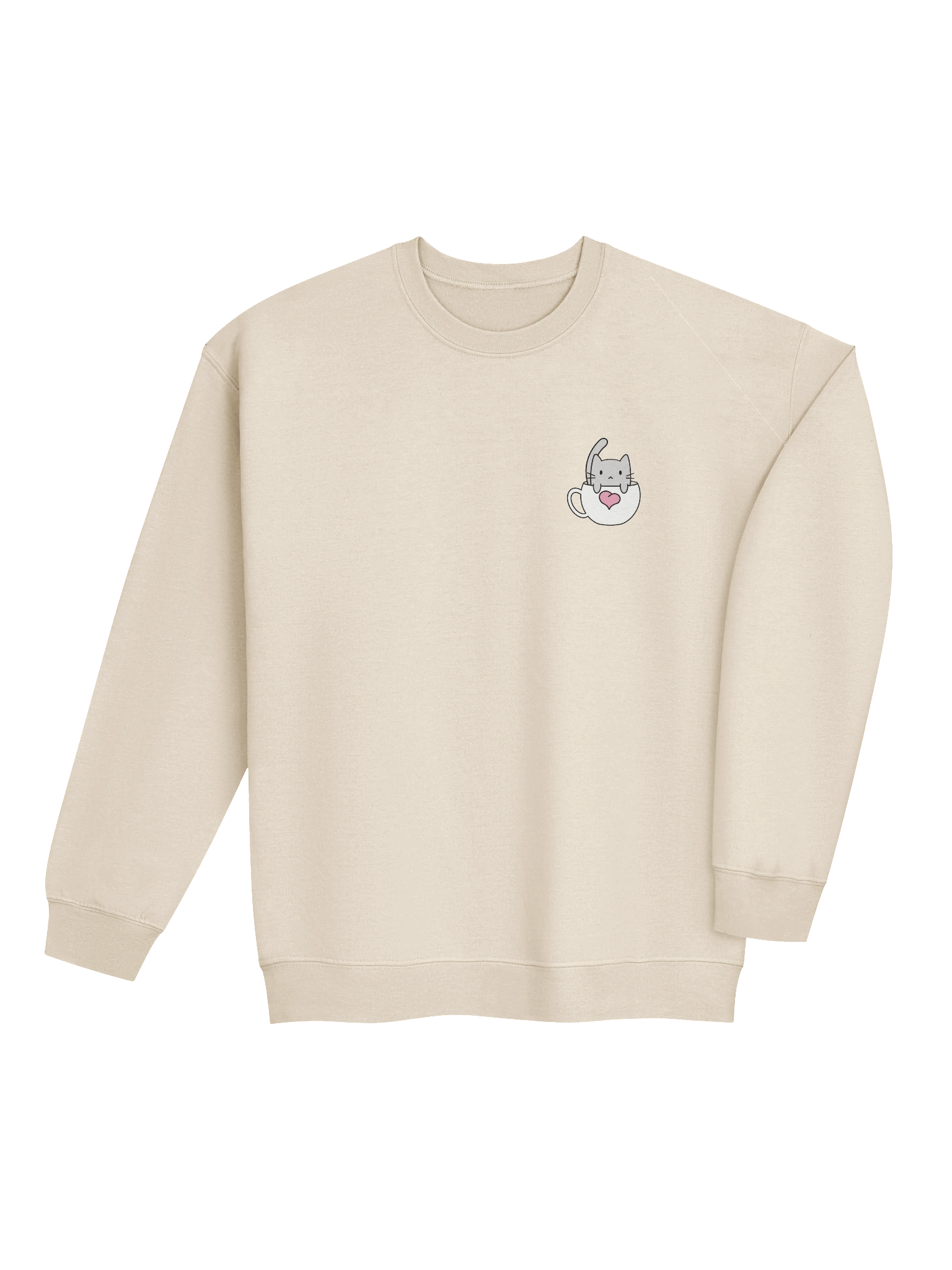 Softie's Café Logo Sweatshirt || Left Sided, Printed product image (4)