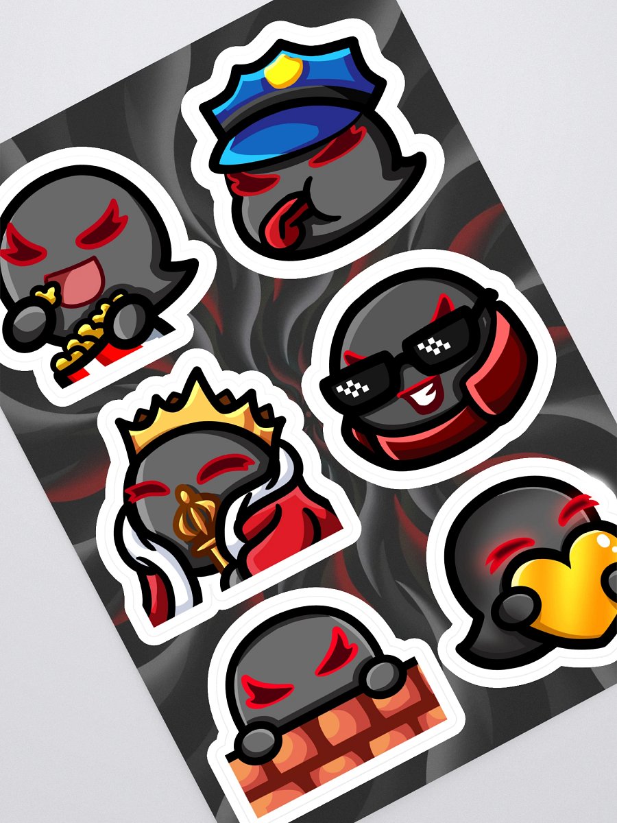 Emote Sticker Sheet 3 product image (3)