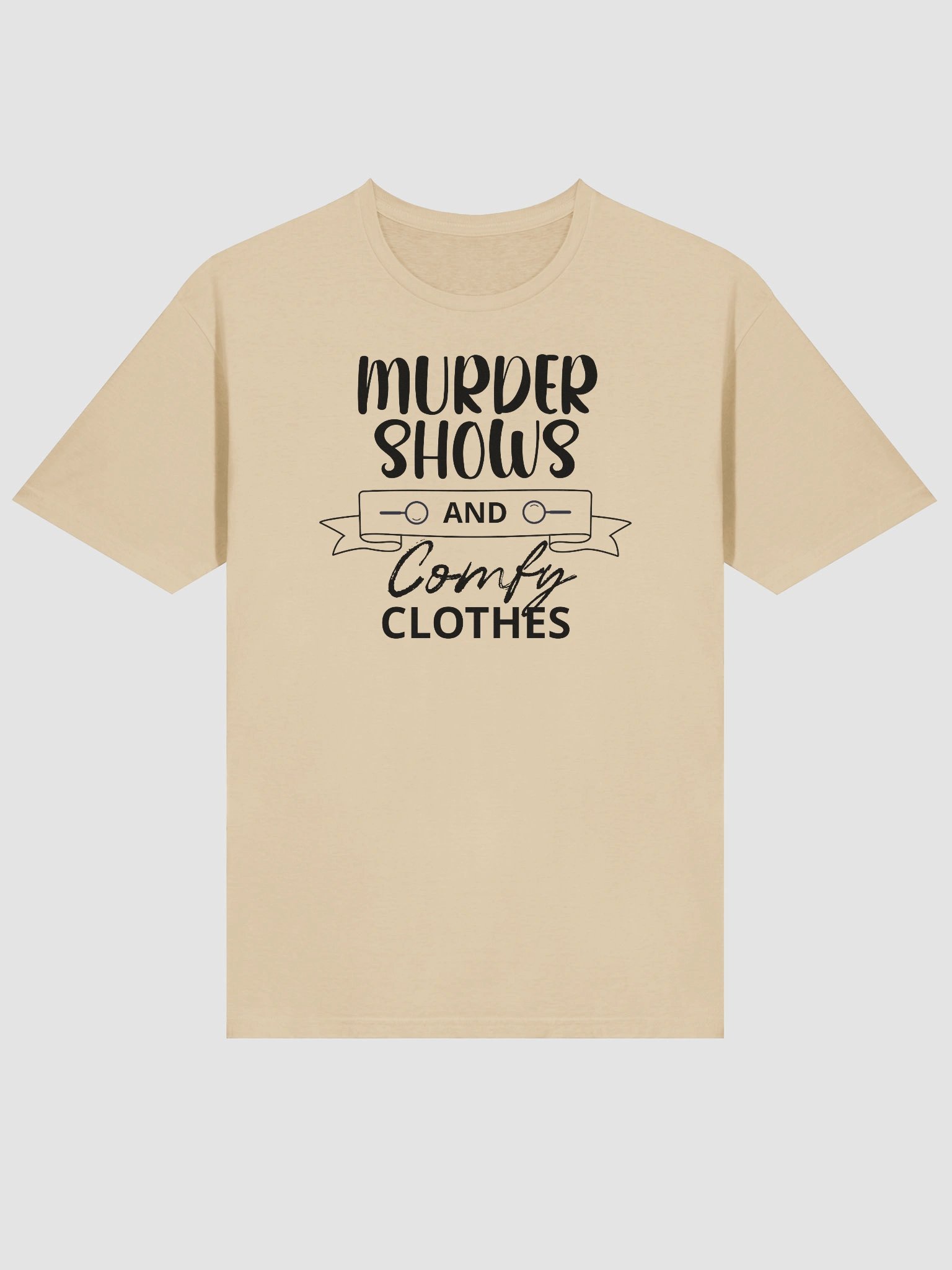 Murder Shows and Comfy Clothes Halloween T-Shirt - Light product image (74)