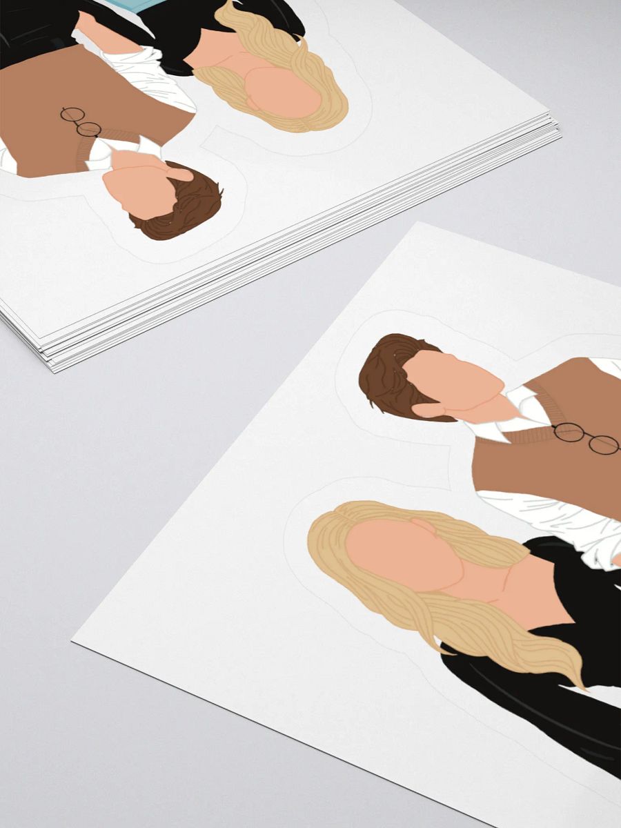 Josh + Elizabeth Sticker product image (4)