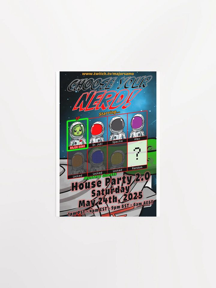 Samo House Party 2.0 Event Poster product image (1)