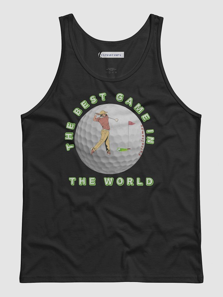 The Best Game in the World – 3D Golf Precision Men's Tank product image (4)