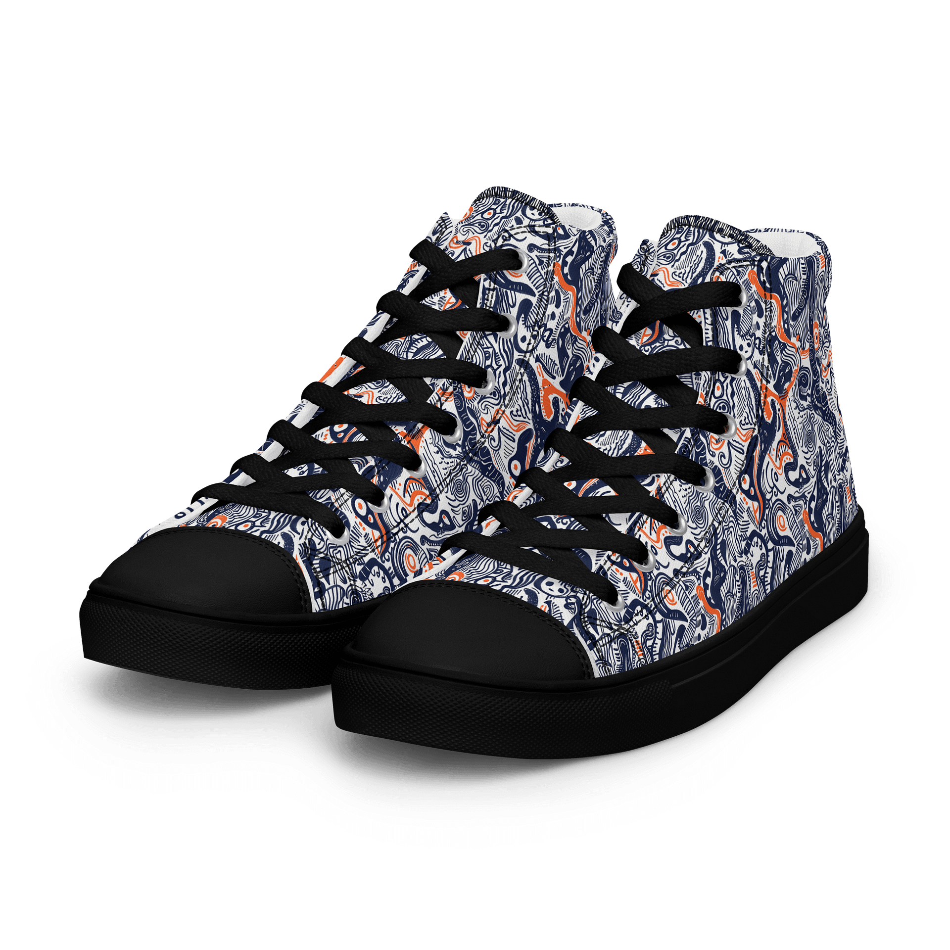 Liquid Energy | Women's High Top Sneaker product image (8)