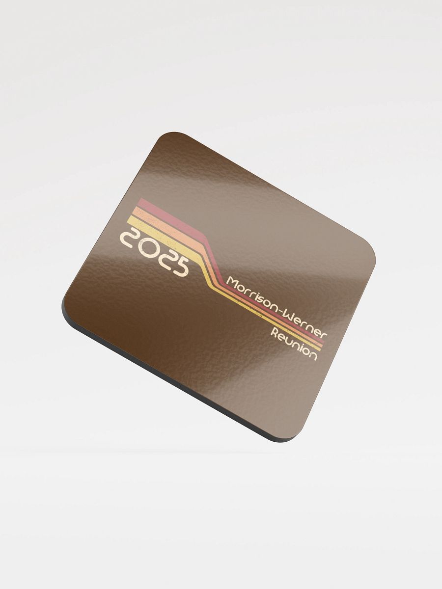 "70s Stripe Design" Drink Coaster product image (3)