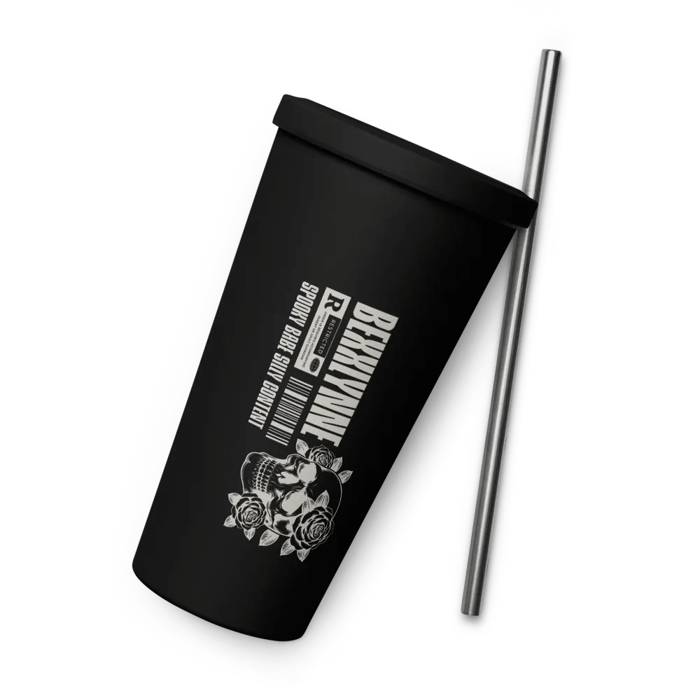 Restricted Content INSULATED TUMBLER WITH A STRAW product image (10)