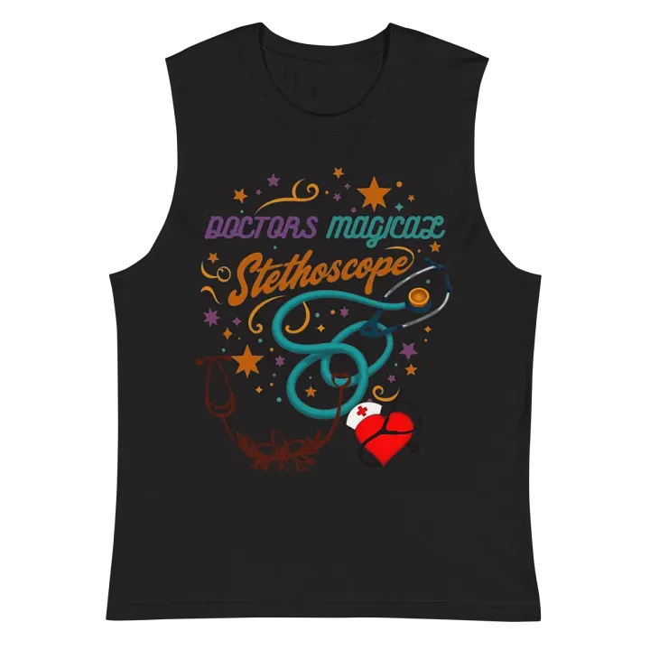 doctors Magical Stethoscope Muscle Tank product image (3)
