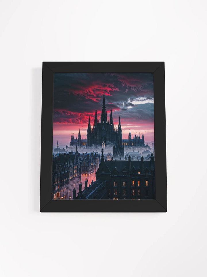 Sanctum of the Crimson Veil Framed Print product image (2)