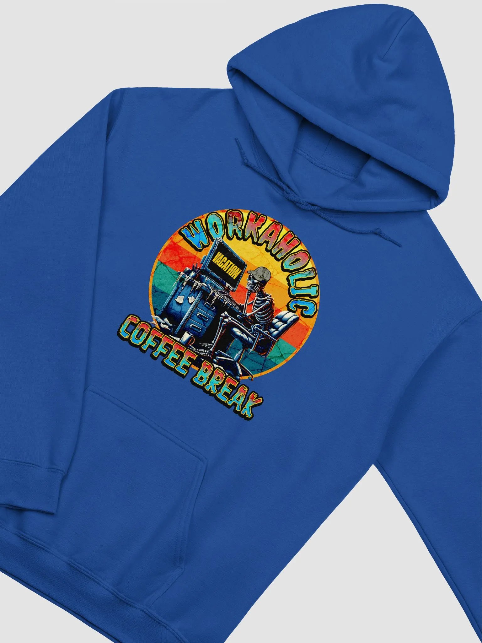 Workaholic Coffee Break Vacation Hoodie product image (18)
