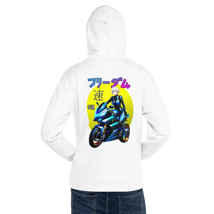 Biker Girl - Hoodie (White) product image (16)