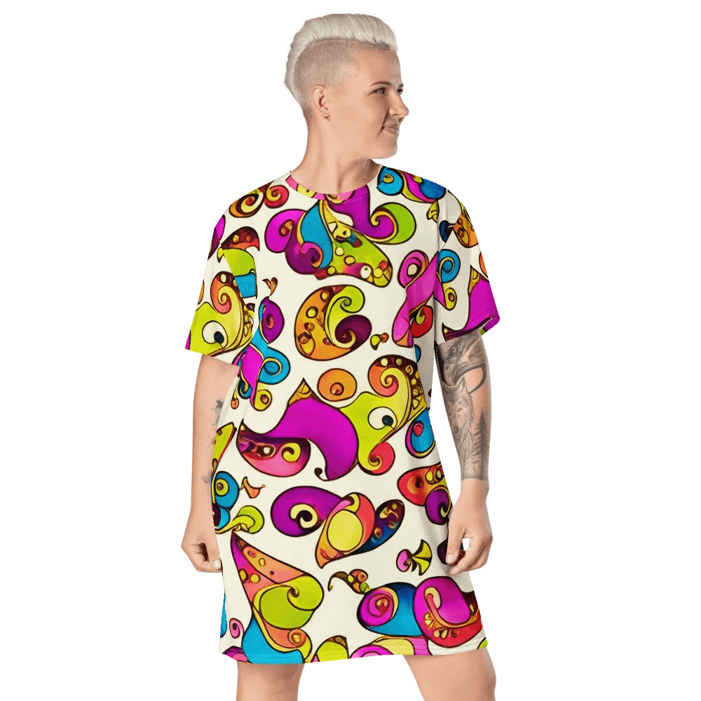 Tropical Paradise T Shirt Dress product image (1)