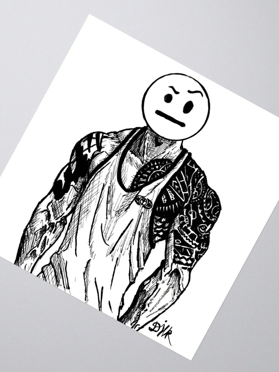 The Rock 🤨 Sticker product image (2)