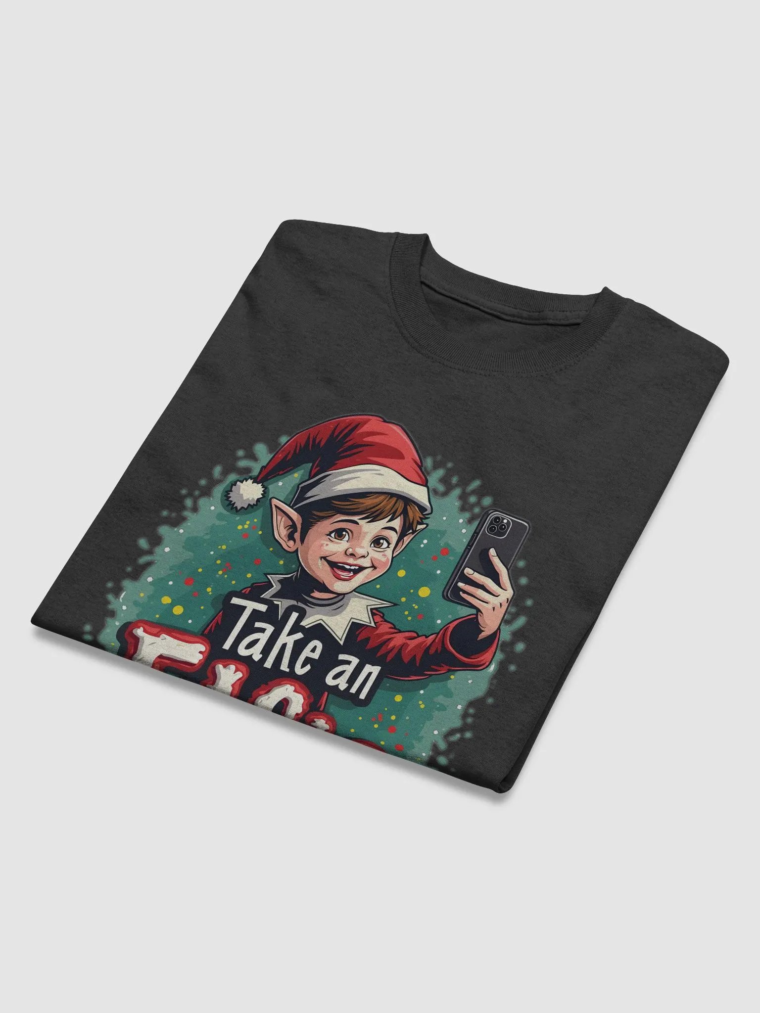 Take an Elfie Christmas T Shirt product image (40)