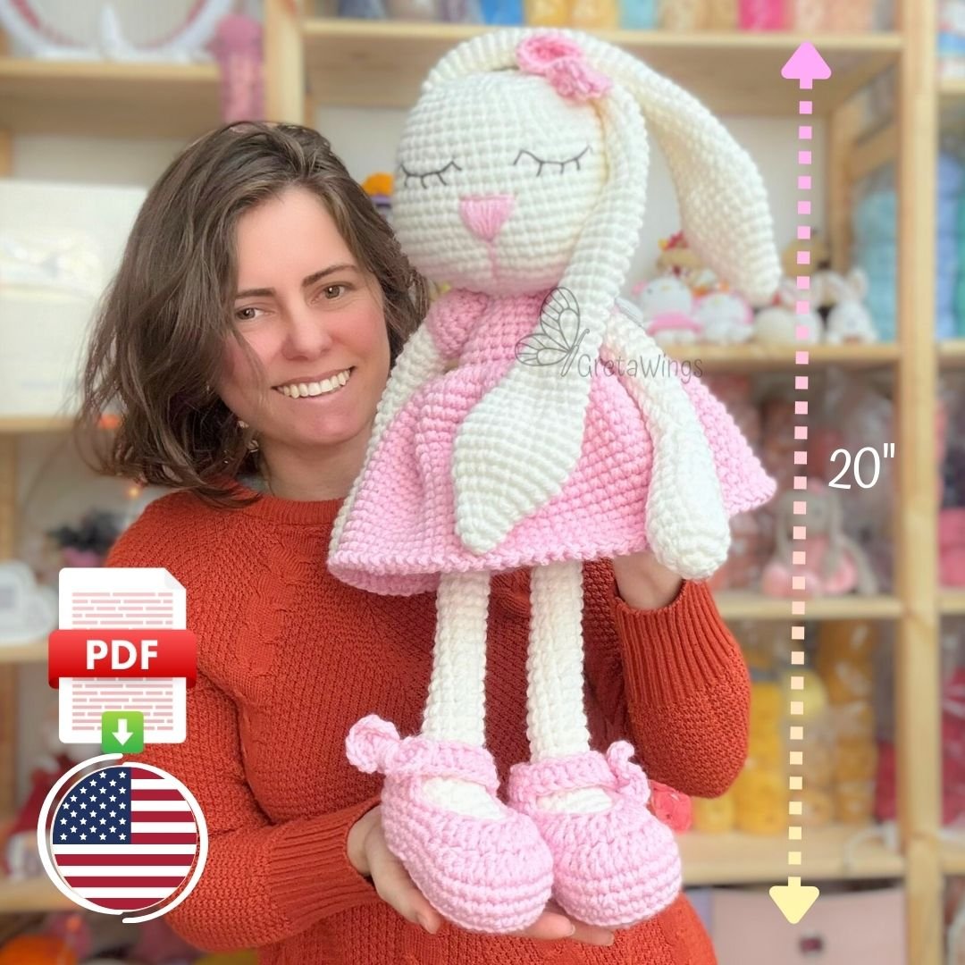 Bunny Nina Pattern (Digital download) product image (1)