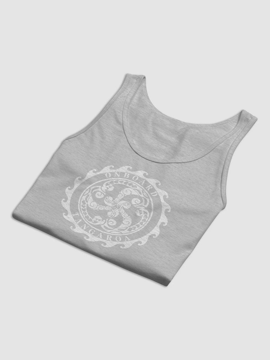 "Onboard Tangaroa" Jersey Tank – Clean, Cool, Everyday Comfort (Light Colours) product image (3)