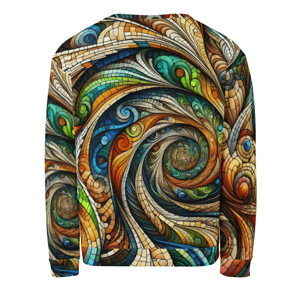 Colorful Patterns - All-Over Unisex Sweatshirt #6 product image (2)