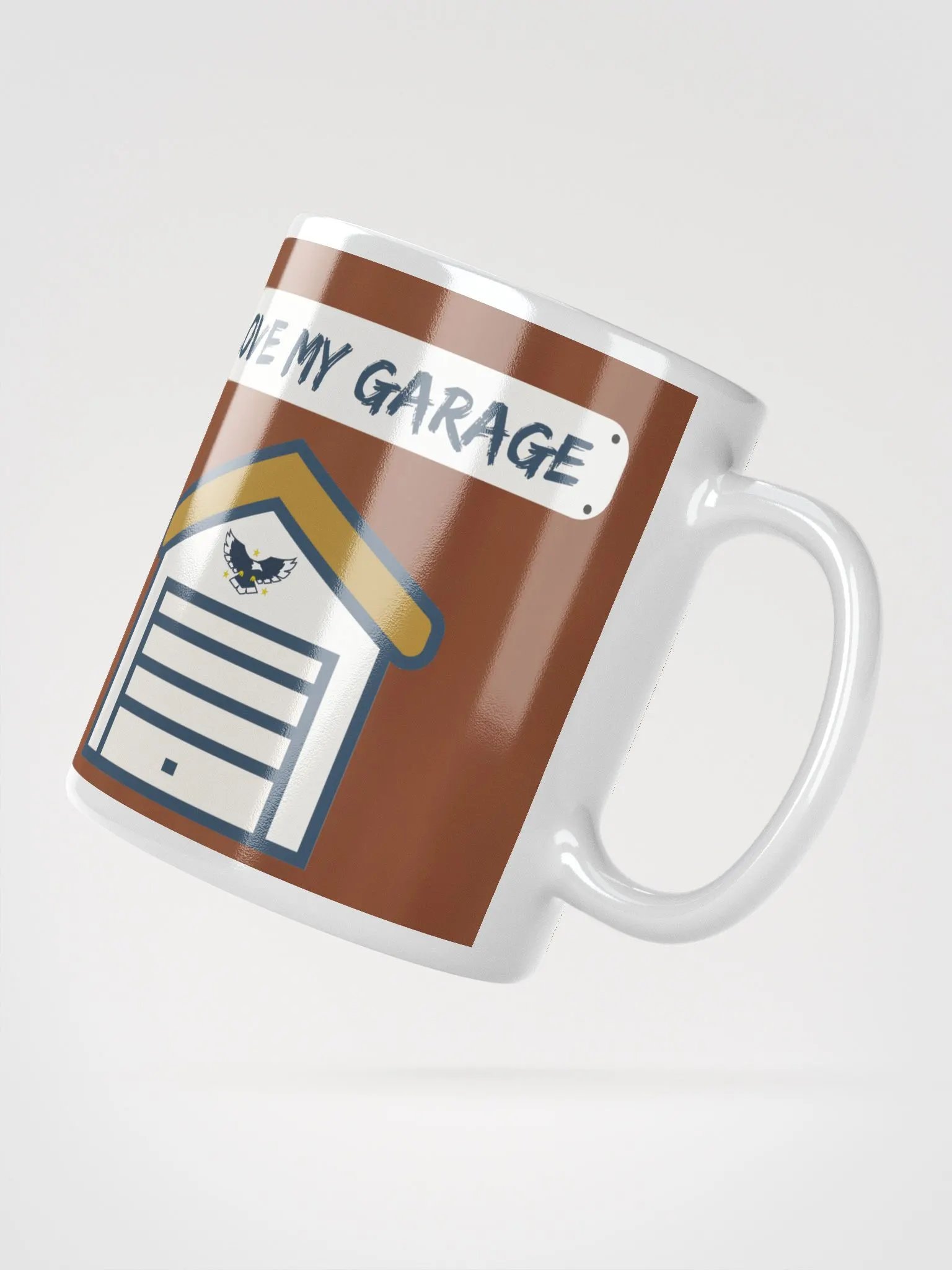 I Love My Garage - mug - white - mahogany product image (6)