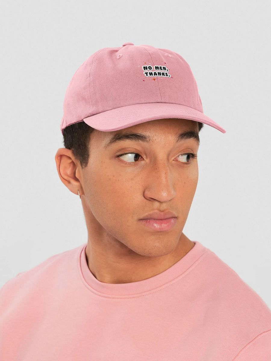 No men, Thanks. embroidered hat product image (5)