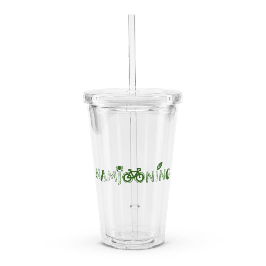 Namjooning Double Wall Clear Plastic Tumbler product image (1)