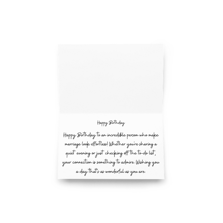 Birthday card - Married couples product image (3)