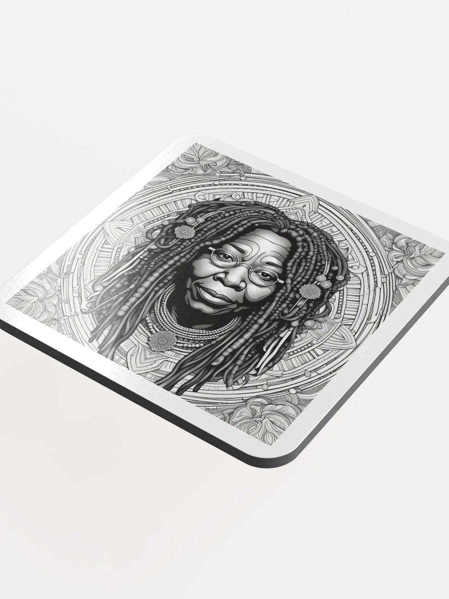 Mandala Muse Glossed Cork Coaster product image (4)