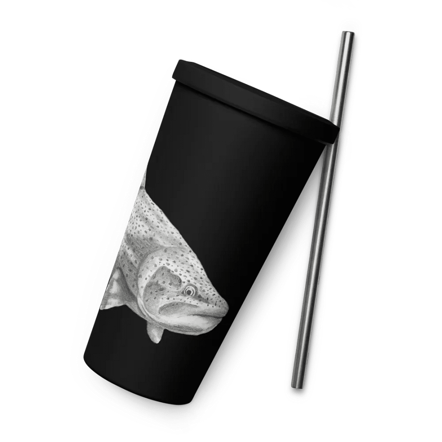 Trout Drawing Straw Cup product image (11)