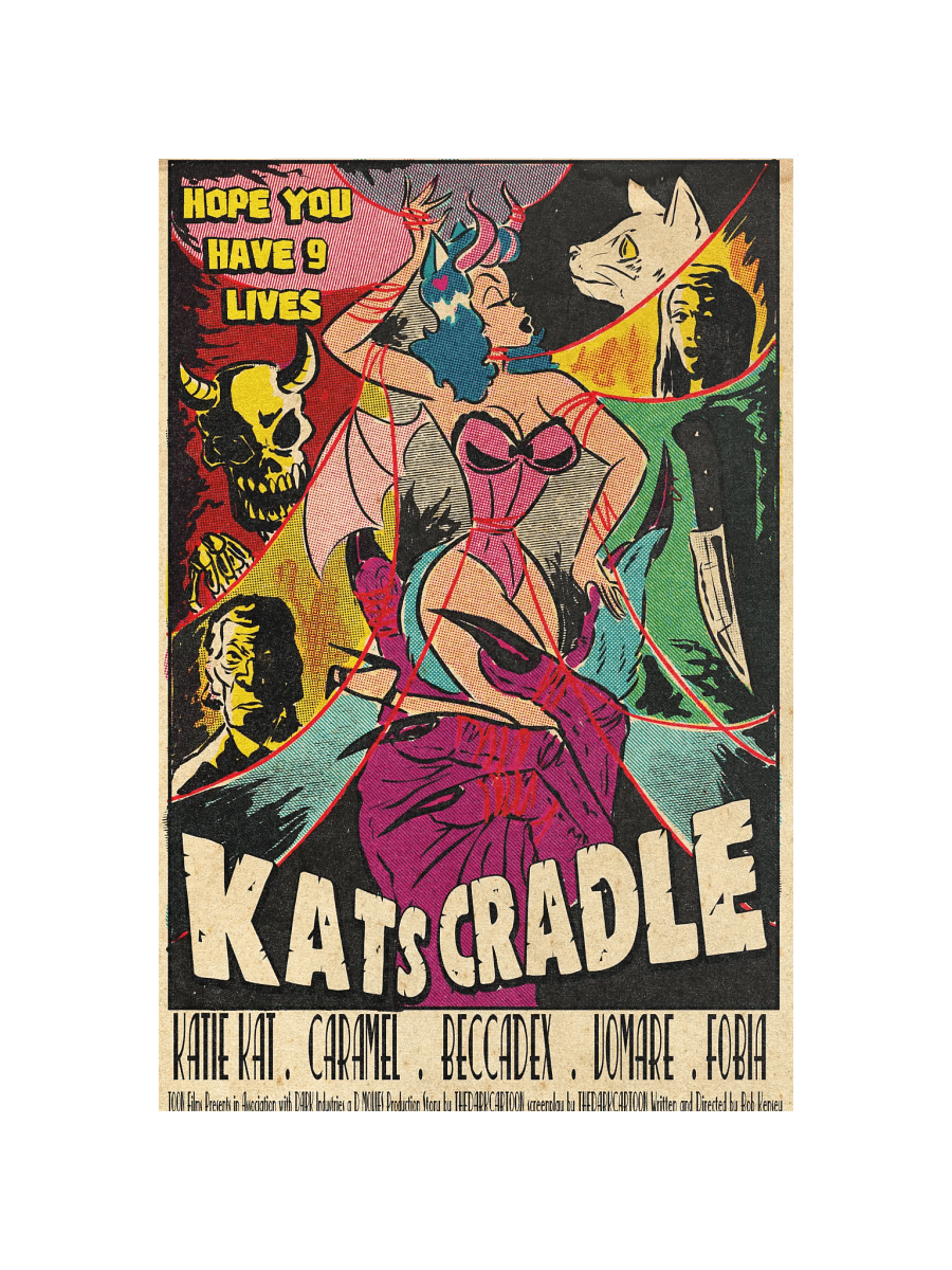 Retro Halloween Movie -Print product image (4)